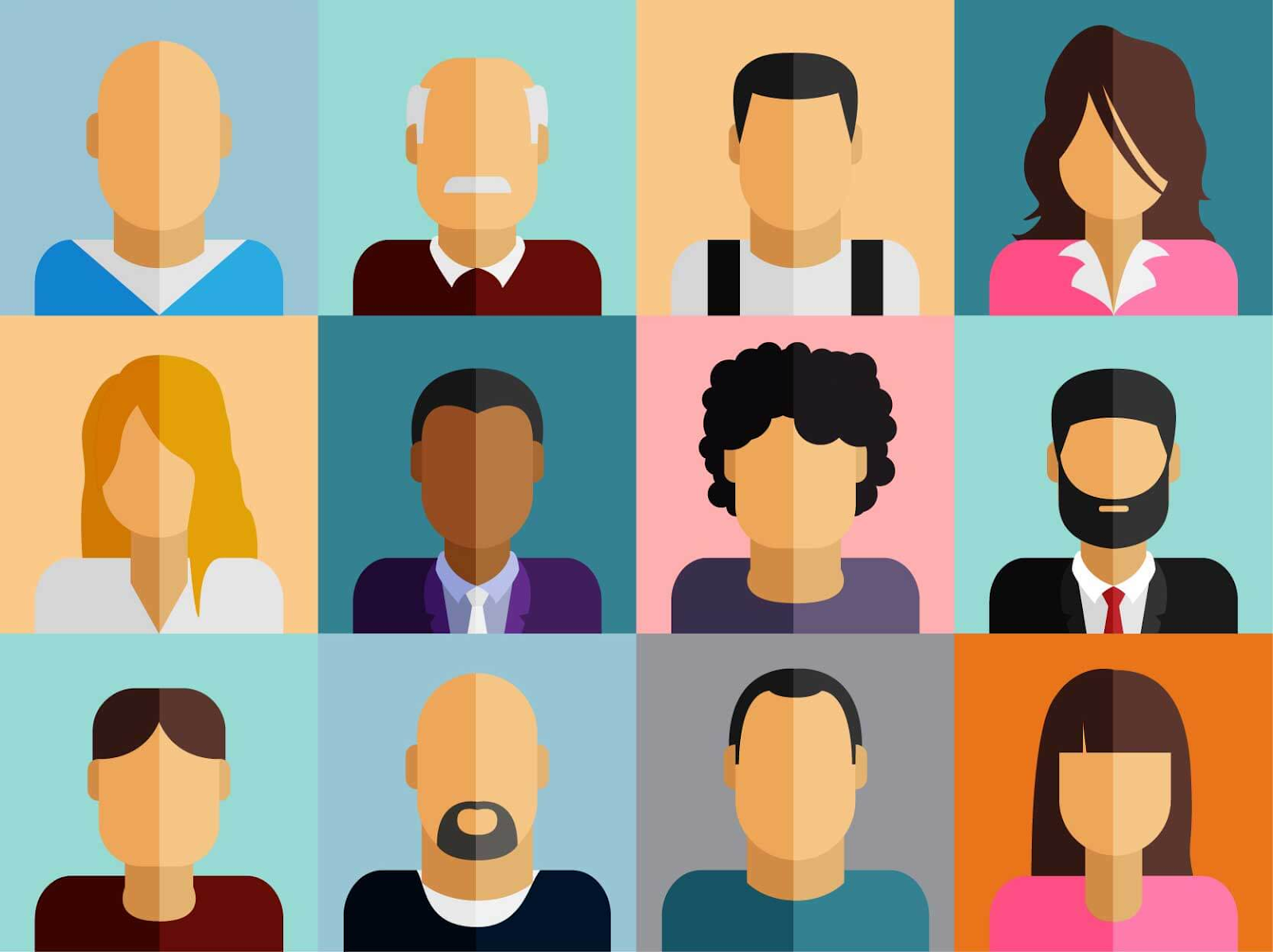 some examples about personas in drawings